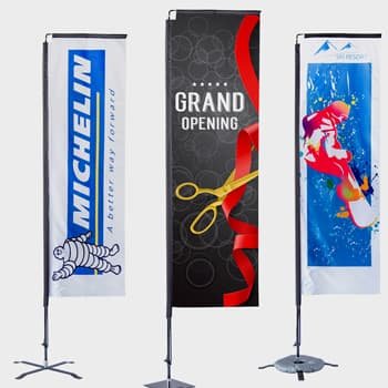 Wind Banner Retangular