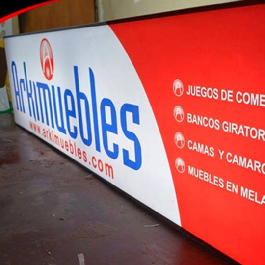 Banner Lona Backlight Personalizada